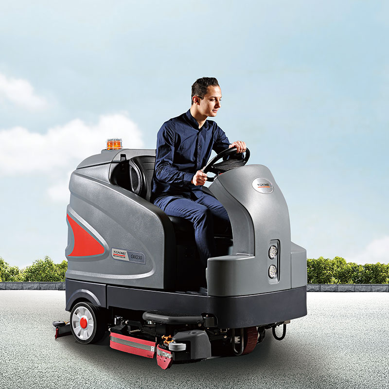驾驶式洗地机S230-大型智慧型洗地机
